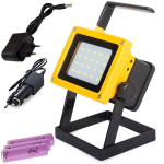 Valgusprojektor lattidele ja vaateakendele Rivex P232, 20 LED, kollane