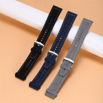 22 mm rihm, Blue Planet, Huawei Watch GT4 jaoks, nailon/nahk