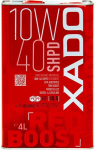 Xado Atomic Oil 10W-40 SHPD Red Boost mootori&otilde;li, 4L