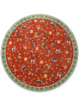 Vaip Noel 200x200 cm, punane/roheline