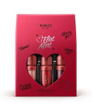 Kiko Milano huulel&auml;ikekomplekt &bdquo;Flirt Alert&ldquo;: 3 huulel&auml;iget kaunis kinkekarbis