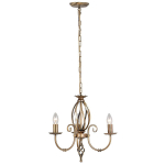 Elstead Lighting l&uuml;hter Artisan 3 tule ART3-AGD-BRASS