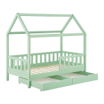 Lastevoodi Marli voodisahtliga 87x167x154 cm mint