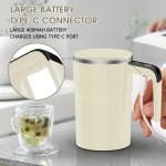 Blender Magnetiline segamiskruus, valge, 380 ml, LED-temperatuurin&auml;idik, ise segav