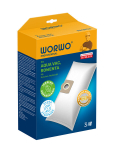 Tolmuimeja tolmukotid Worwo RMB06, &uuml;hilduvad Rowenta ZR804-ga, mikrokiud, 3 tk.