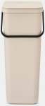Brabantia pr&uuml;gikast Sort and Go, 40 L, liivav&auml;rvi