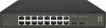 GigaEthernet L2 hallatav v&otilde;rguswitch - LEVELONE - GES-2118 - 16 RJ-45 porti - QoS