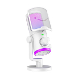 Kondensaatormikrofon - FIFINE - AM6 - USB - Kardioid - Valge