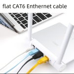 Lame CAT6 Ethernet kaabel m&auml;ngimiseks Pickify, 1m(1pcs white +1pcs black)