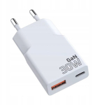 Laadija Everactive Gan Super Slim Sc-380q Usb-c Pd 30w