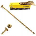 Domax Ciesielskie Wkręty do Drewna 8x220mm Tx40 50 szt.