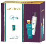 Parf&uuml;&uuml;mikomplekt LA RIVE Saffira naistele, puuviljane aroom, EDP 90 ml + deodorant 150 ml