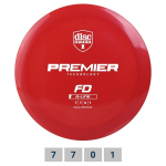 Discgolfi ketas &bdquo;Discmania Q-Line Premier FD&ldquo;