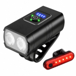 Jalgratta esilaterna ja tagatule komplekt RETOO Travelmate, USB, kuni 300 m, 1 komplekt
