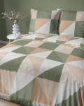 Eurofirany satiinist puuvillane voodipesukomplekt SJB-763, 140x200, 2-osaline