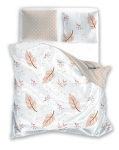 Eurofirany mikrokiust voodipesukomplekt PEQ-008, 160x200 cm, 3-osaline