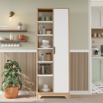 K&ouml;&ouml;gikapp LIB2-SW, pruun/valge