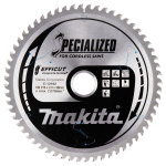 Makita E-12192 ketassaag 216x30mm, 60 hammast, Efficut