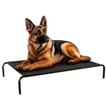 Petsona k&otilde;rgendatud koerte kasside voodi metalraam PVC sise ja v&auml;litingimustesse 109x20x71cm, 71x109x20