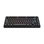 Dark Project ALU81A Terra Nova Black, G3MS Moonstone Switch, RU
