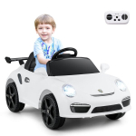 Porsche elektriauto lastele, valge