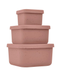 N&auml;ksikarpide komplekt KikkaBoo Platinum Silicone 3 tk Blush