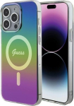 Guess IML Iridescent MagSafe kate iPhone 15 Pro - musta