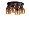 Opviq laelamp 9003-4, pruun/must