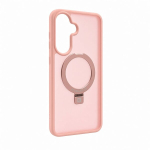 Evelatus Samsung Galaxy A57 Shield Case With MagSafe & Stand Matte Ring Light Pink