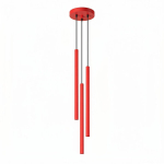 Sollux Lighting rippvalgusti Pastelo 3P, punane