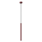 Sollux ripplamp Arche 1, tumepunane