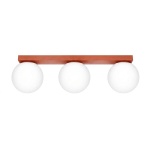 Sollux Lighting laevalgusti Yoli 3, oranž/valge