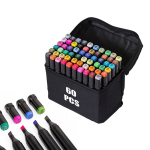 Kahepoolsed markerid 60 tk