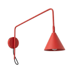 Sollux Lighting seinalamp Nox 1, punane