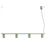 Sollux ripplamp Karbon 4, roheline