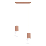 Sollux ripplamp Halo 2L, helepruun