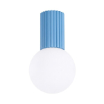 Sollux Lighting laevalgusti Halo, sinine/valge