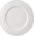 Fine Dine lame 25 cm valge Rak portselanist taldrik