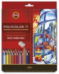 Koh-i-noor Polycolor pliiatsid, 48 v&auml;rvi