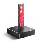 V&auml;lise k&otilde;vaketta adapter Stacja dokująca Digitus AXAGON ADSA-M2C11, stacja dokująca USB-C 10Gbps dla 1x dysku M.2 NVMe/SATA SSD