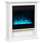 Elektrikamin taimeriga, 1800W, 62,5 &times; 20 &times; 72,5 cm, valge