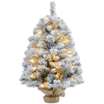 Kunstkuusk, 92 cm, 133 oksa, LED-tuledega, lumine, roheline