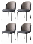 4-osaline s&ouml;&ouml;gitoolide komplekt Dore - 168, hall/must, Tool, Dore - 168 V4, 62x75x52 cm, Raud