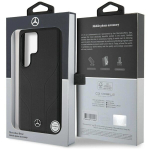 Mercedes originaal&uuml;mbris sissepressitud joontega, MagSafe, Samsung Galaxy S25 Ultra, must