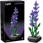 CaDA ehitusklotsid komplekt Lavendel potis 23 cm C59027W 205 elementi, uniwersalny