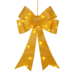 Dekoratiivne lint 25 LED-pirniga, 60 cm, kuldne