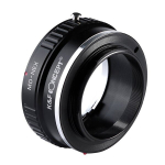 Adapter - K&F Concept Minolta MC/MD Sony E-mounti alumiiniumdisain, Juodas