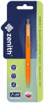 Zenith 7 Fluo automaatpliiats, 0,8 mm, sinine tint