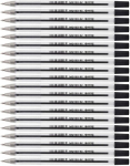 Memobe Office pliiats 0,7mm must x20
