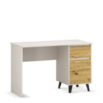 Kirjutuslaud Mebelbos Borg 1d1s 120, 117x47x75,6 cm, liivakarva/pruun